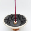 Ceramic Incense Holder Black