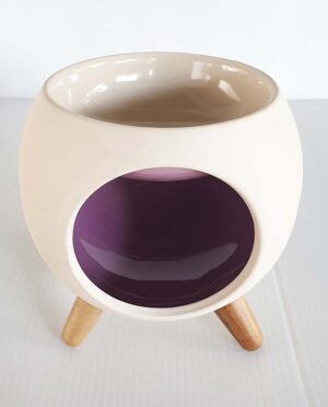 Oil Burner - Round - Purple